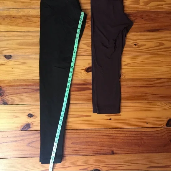 Lululemon Athletica Purple and Black Leggings, EUC, 6 - Picture 6 of 12